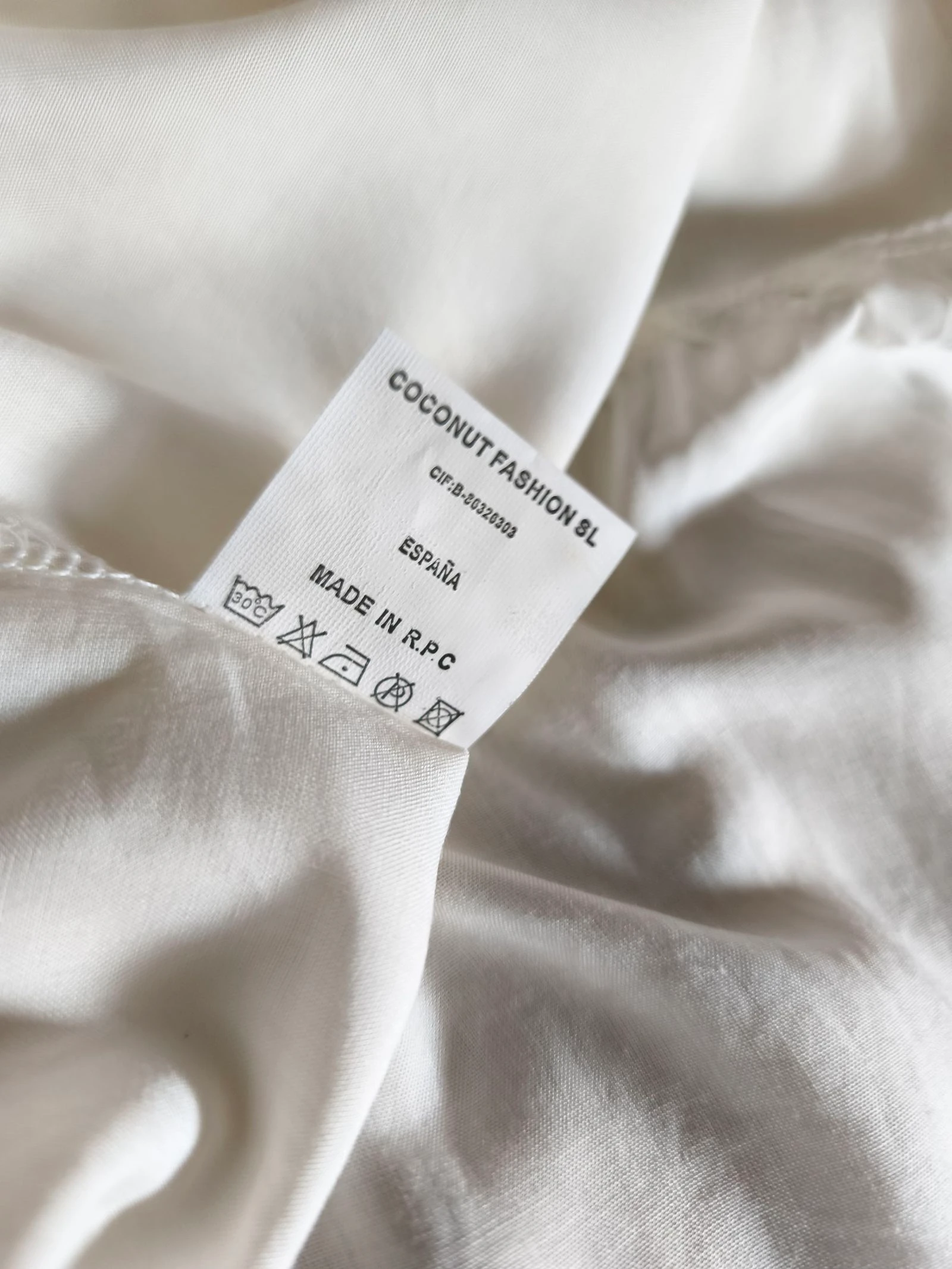 Boho blouse met vlinderdetails Coconut – photo 11